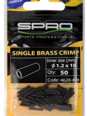 Přímo Od Výrobce Krimpovací trubičky SPRO MB Single Brass Crimp 50ks 10mm 1,2mm