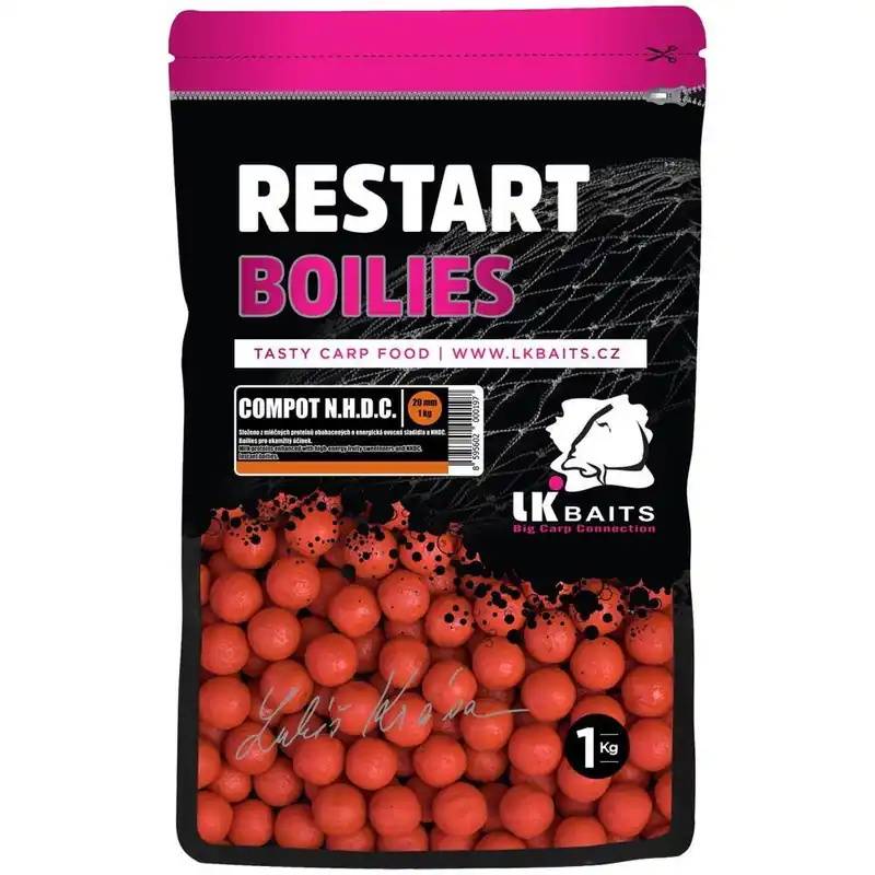 Boilie LK Baits ReStart Compot N. H.D. C. 18mm 1kg Cenově Výhodný