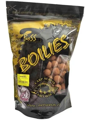 Bezpečná Platba Boilie CarpServis BossII 1kg 20mm - Anděl