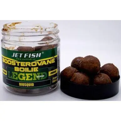 Dokud Zásoby Vydrží Boosterované boilie Jet Fish Legend Range - 250ml - 24mm - Biosquid
