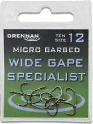 Akce Háčky Drennan Wide Gape Specialist vel.14, 14