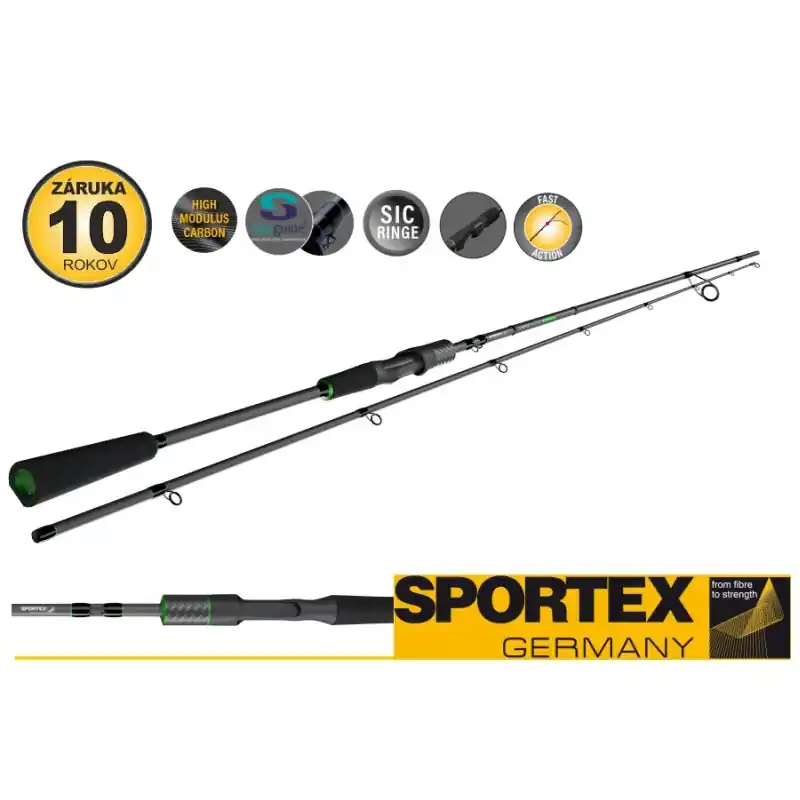 Tovární Cena SPORTEX - Přívlačový prut JIG-Xpert Perch 213cm/3-15g