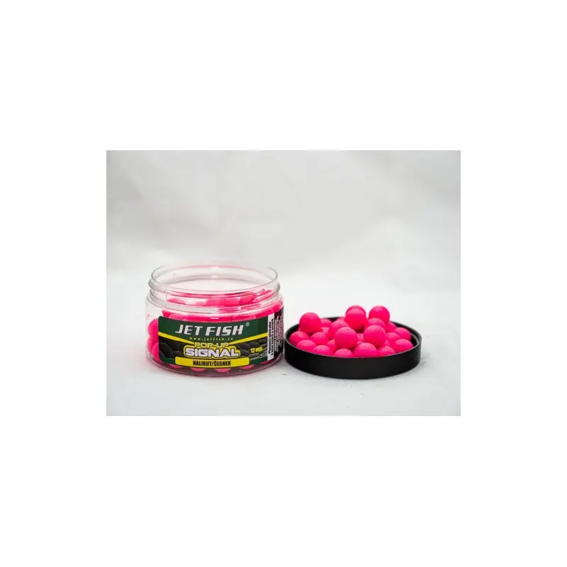 Sleva JetFish - Plovoucí boilies Pop-Up signal 12mm ČESNEK