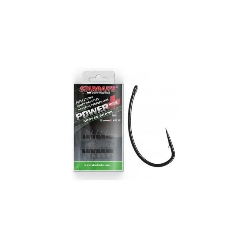 Expresní Doručení STARBAITS - Háčky POWER CURVED SHANK vel. 6 10ks