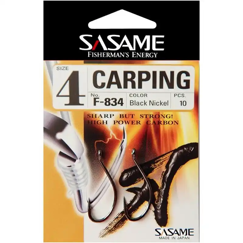 Sasame - Háček Carping s očkem F-511 vel. 6 - bal.8ks Vrácení Zdarma