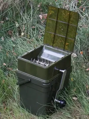 Ridge Monkey Kbelík Modular 17l+Drtička Advanced Boilie Crusher Speciální Cena