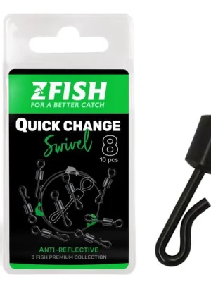 Ověřený Zfish Obratlík Quick Change Swivel Matt
