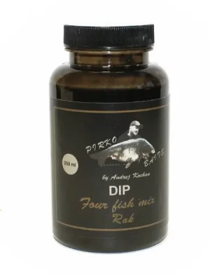 Pirko Baits Dip Four Fish Mix 250ml Omezená Nabídka