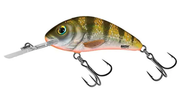 Dokud Zásoby Vydrží Salmo Wobler Hornet 4,5cm Floating Holographic Perch