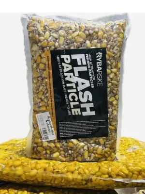 Rybarske Partikel Flash 3 Mix Kukuřice Pšenice Řepka 1,5kg Vysoce Kvalitní