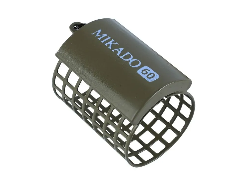 Akční Nabídka Kulaté feederové krmítko (32x44) 50g - Tmavá oliva - 10 ks