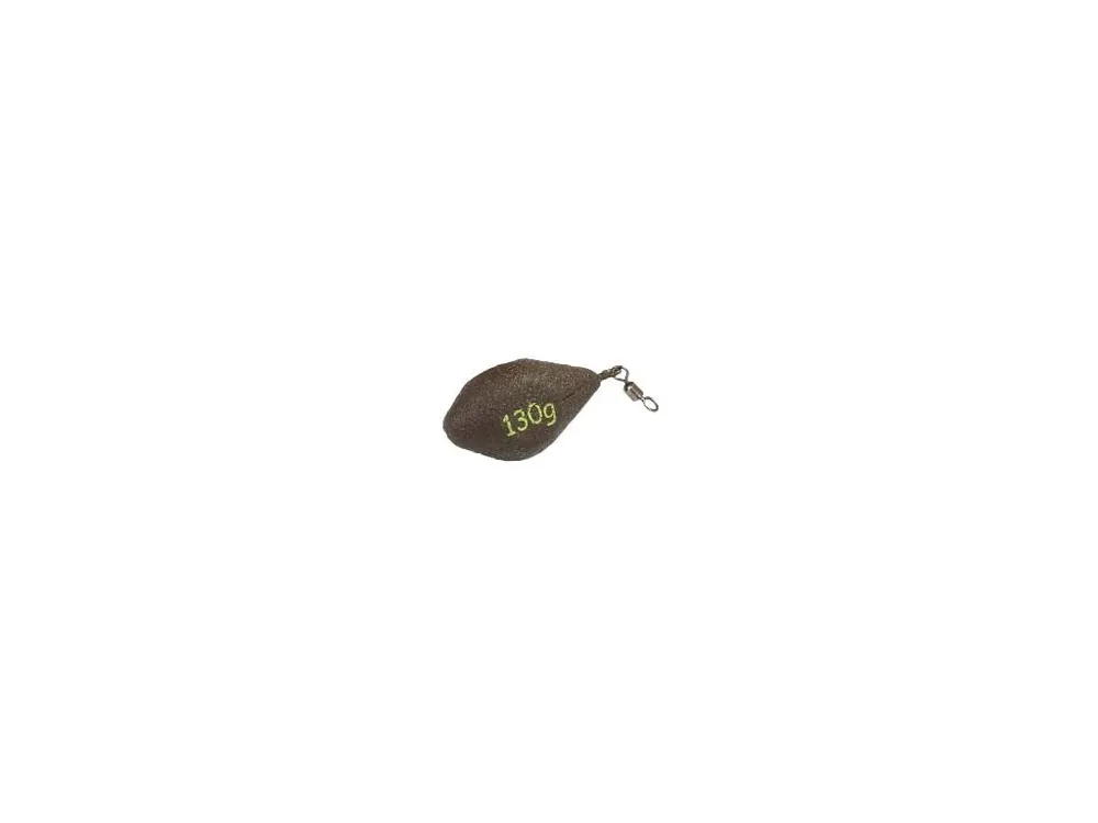 Vysoce Kvalitní TRI-FLAT" Olověná zátěž krátká (D.GREEN) - 130 g - 10 ks