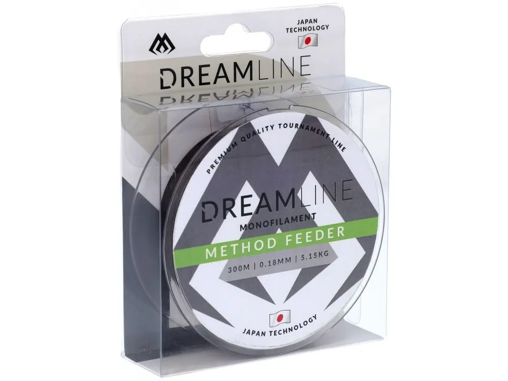 Vlasec - DREAMLINE METHOD FEEDER (CAMO) - 0.28mm / 9.98kg / 300m - 1 cívka Ověřený