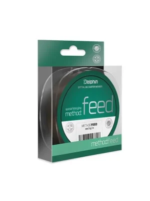 Originální Delphin METHOD FEED 150m/hnědá Delphin METHOD FEED 150m/hnědá - 0.14mm 4lbs