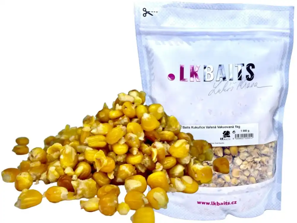 Koupit Online LK BAITS KUKUŘICE VAŘENÁ OCHUCENÁ KARAMEL 1KG