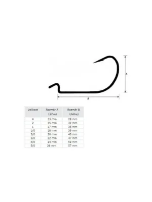 Bezpečná Platba Offsetový háček Gamakatsu Worm 330 Získejte slevu -5% za registraci v e-shopu Velikost 2