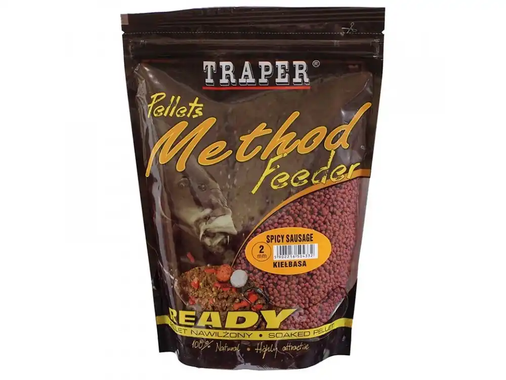 Method feeder pelety Traper READY 2mm Získejte slevu -5% za registraci v e-shopu Pu0159u00edchutu011b Jahoda Akční Nabídka