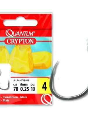 Návazce na feeder a plavanou Crypton - zlaté Získejte slevu -5% za registraci v e-shopu Balenu00ed 0.22mm 6 hu00e1u010dek Bezpečná Platba