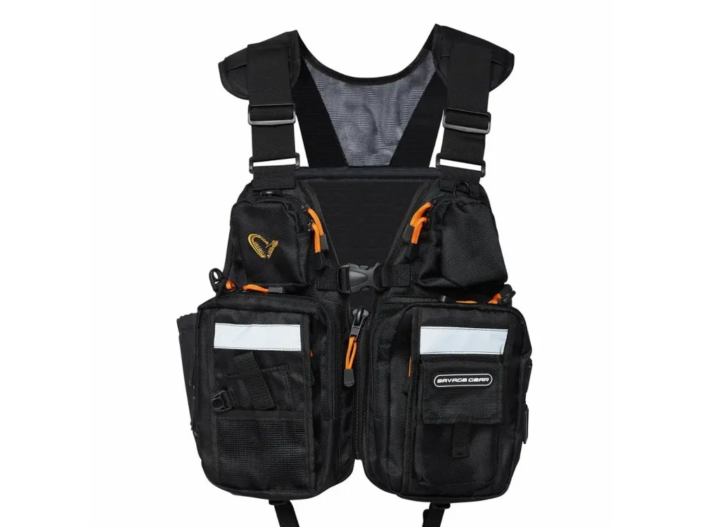 Rybářská vesta SAVAGE GEAR HITCH HIKER Získejte slevu -5% za registraci v e-shopu Akční Nabídka