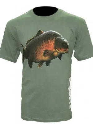 Akční Cena Tričko Z-fish Carp Olive Green Získejte slevu -5% za registraci v e-shopu Velikost L