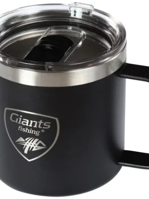 Bezpečná Platba Giants fishing Nerezový thermo hrnek Black Stainless 400ml