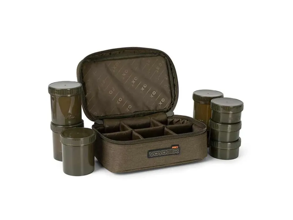Taška FOX Voyager 8 Hookbait Case Získejte slevu -5% za registraci v e-shopu Speciální Cena