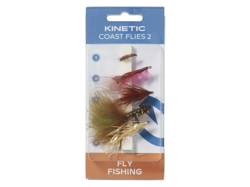 Sada mušek - Coast Flies 2 Získejte slevu -5% za registraci v e-shopu Cenově Výhodný