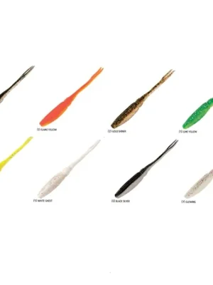 Rapture Power Shad Finesse 7,5 cm 10 ks - Gold Shiner Vysoce Kvalitní