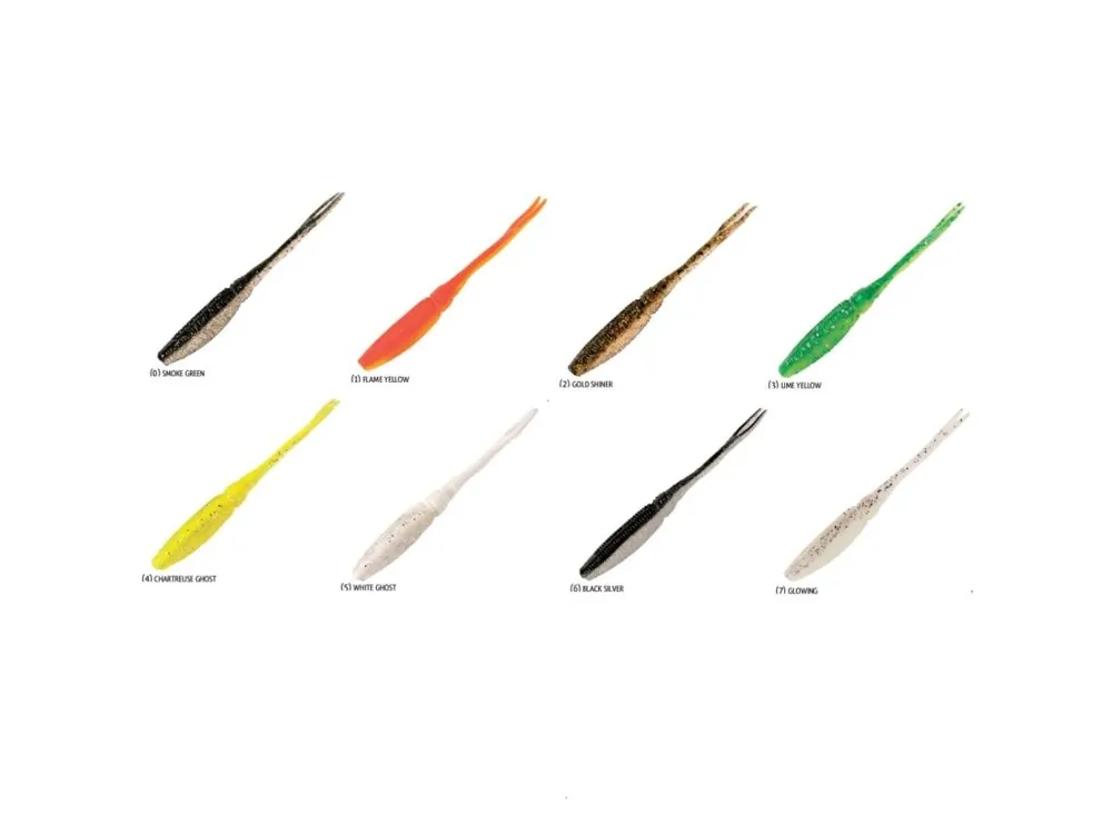 Rapture Power Shad Finesse 7,5 cm 10 ks - Gold Shiner Vysoce Kvalitní