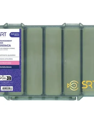 Omezená Nabídka Sert krabička 6 Adjustable Compartments Grey (250x165x36 mm)
