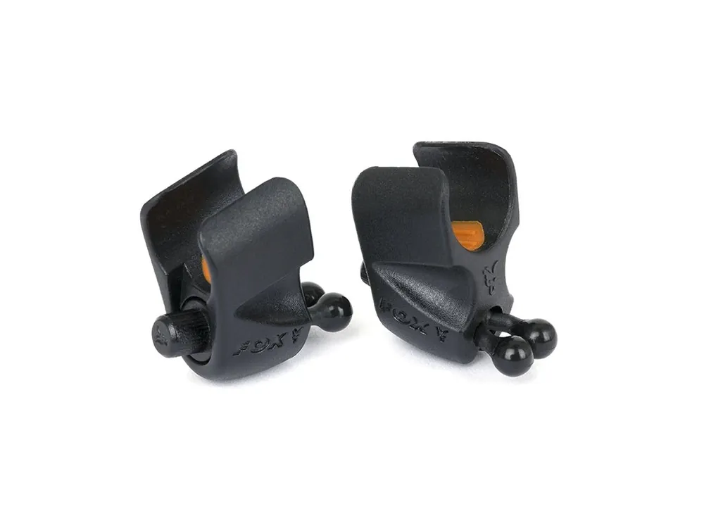 Fox klip na vlasec Black Label Adjustable Rod Clip Ověřený