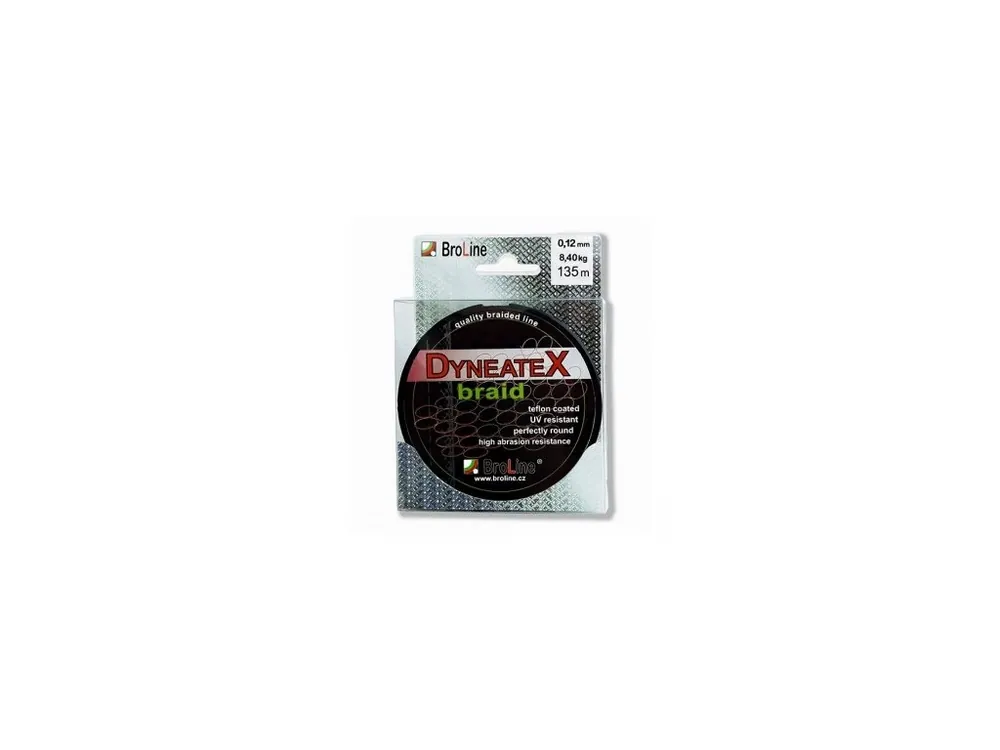 Broline Dyneatex Braid 0,18mm - 13kg - 135m Aktuální