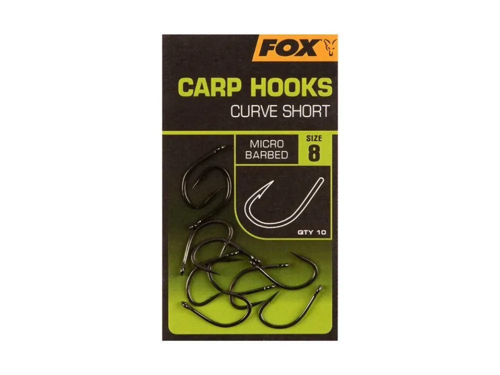 Fox International Háčky Carp Hooks Curve Shank Short vel. 6 Super Cena