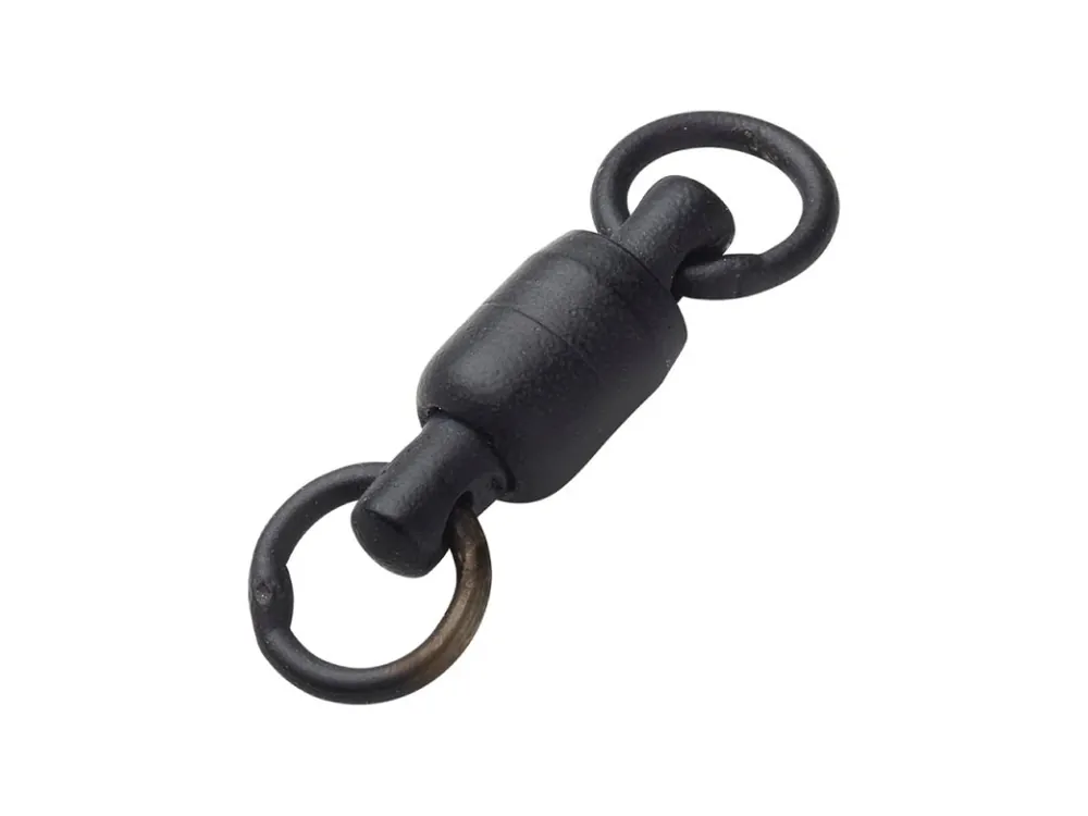 STAINLESS BALL BEARING SWIVELS #2 75KG BLACK 3PCS Koupit Online