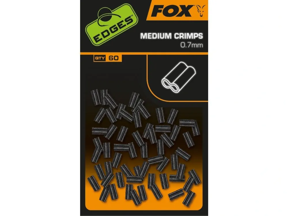 Nejprodávanější Fox krimpovací svorky Medium 0,7mm 60ks