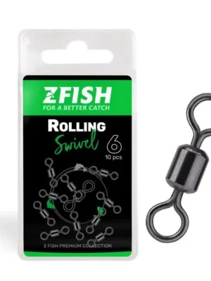 Výhodná Nabídka ZFISH OBRATLÍK ROLLING SWIVEL vel. 6