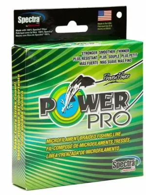PowerPro splétaná šňůra 135m 0,15mm 9kg Mechově zelená Akce
