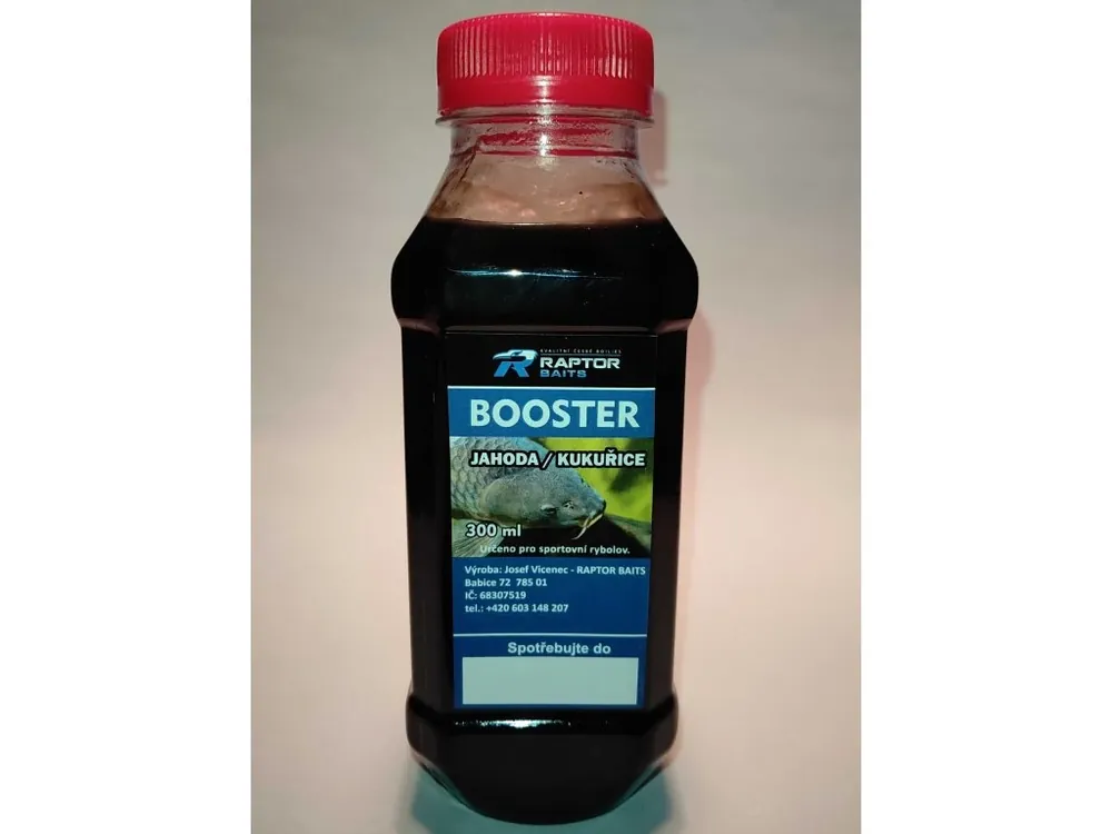 Raptor Booster Jahoda / kukuřice 300ml Pouze Dnes
