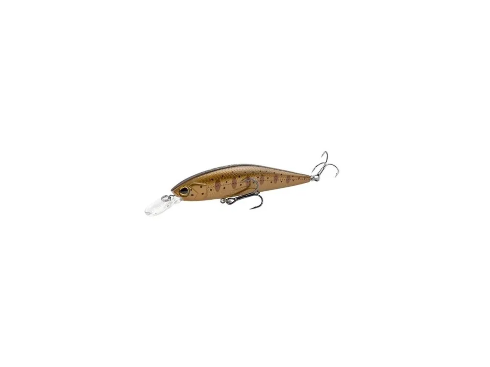 Akční Cena Shimano Lure Yasei Trigger Twitch D-SP 90mm 1.5m-3m Brown Trout