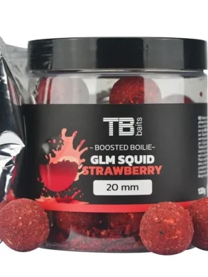 Bezpečná Platba TB BAITS Boosterované BoilieGLM SQUID SRAWBERRY 120 g - 16 mm