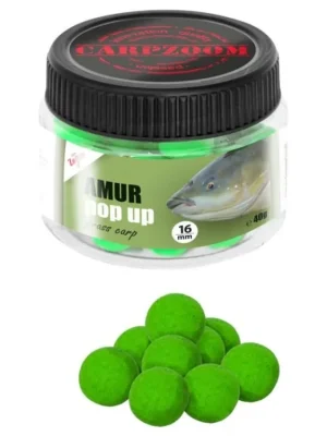 Amur Pop Up Boilies - 40 g/16 mm Speciální Cena