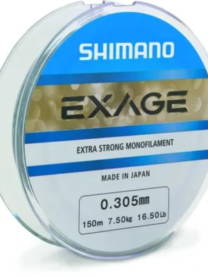 Bezpečná Platba Shimano Vlasec Monofilní Exage Steel Grey 0,205mm 3,40kg 300m
