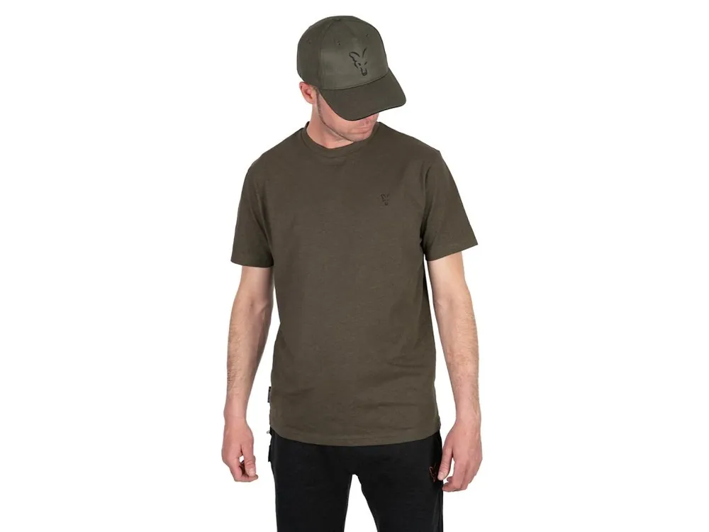 Zlevněný Fox Collection T Green & Black triko Vel. L