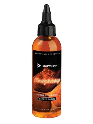Omezená Nabídka BaitnowLIQUID METHOD FEEDER - DOUBLE DOSE FREAKY SHRIMP 100ml - balení 1 ks Secret Garlic