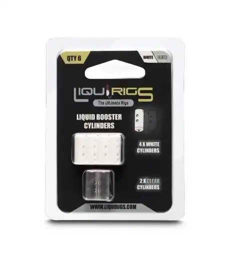 Liquirigs Liquid Zig Booster Kapsle Bílá a čirá 4+2ks Omezená Nabídka