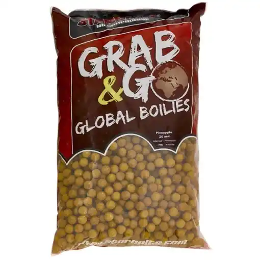 Poslední Šance Starbaits Global Boilie Pineapple 5kg 20mm
