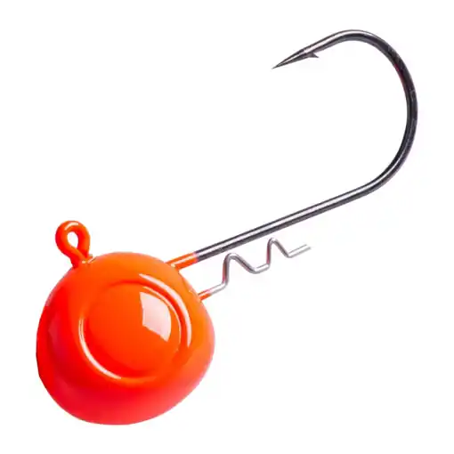 Akční Cena Savage Gear Rattling Jig Head Red UV 8/0 100g