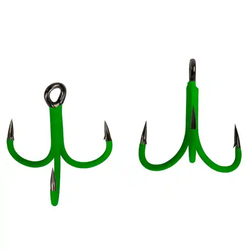 Levný MADCAT A-Static Treble 6X Hooks #2/0 (4ks)
