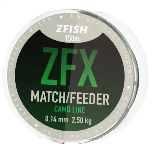 Zfish ZFX Match/Feeder CamoLine 150m Ihned K Objednání