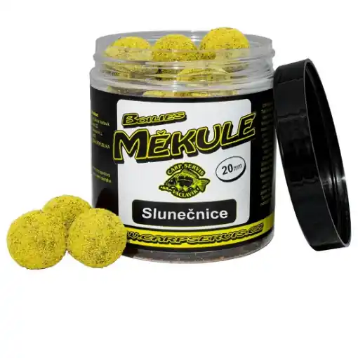 Sezónní Sleva Boilies Měkule 140g 20mm Slunečnice